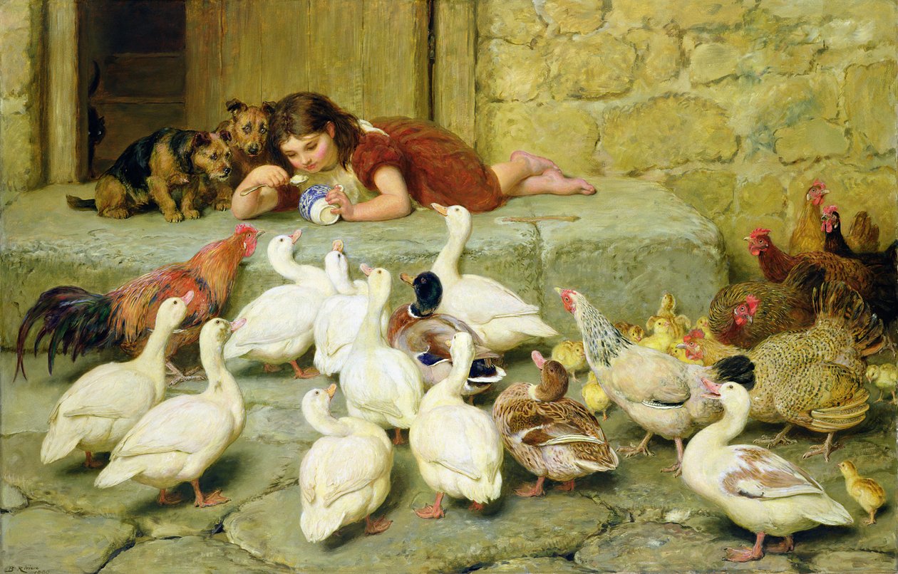 Poslední lžíce, 1880 od Briton Riviere