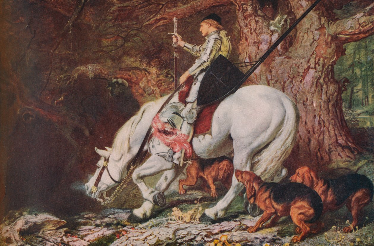 V Manus Tuas Domine!, 1879, 1918 od Briton Riviere