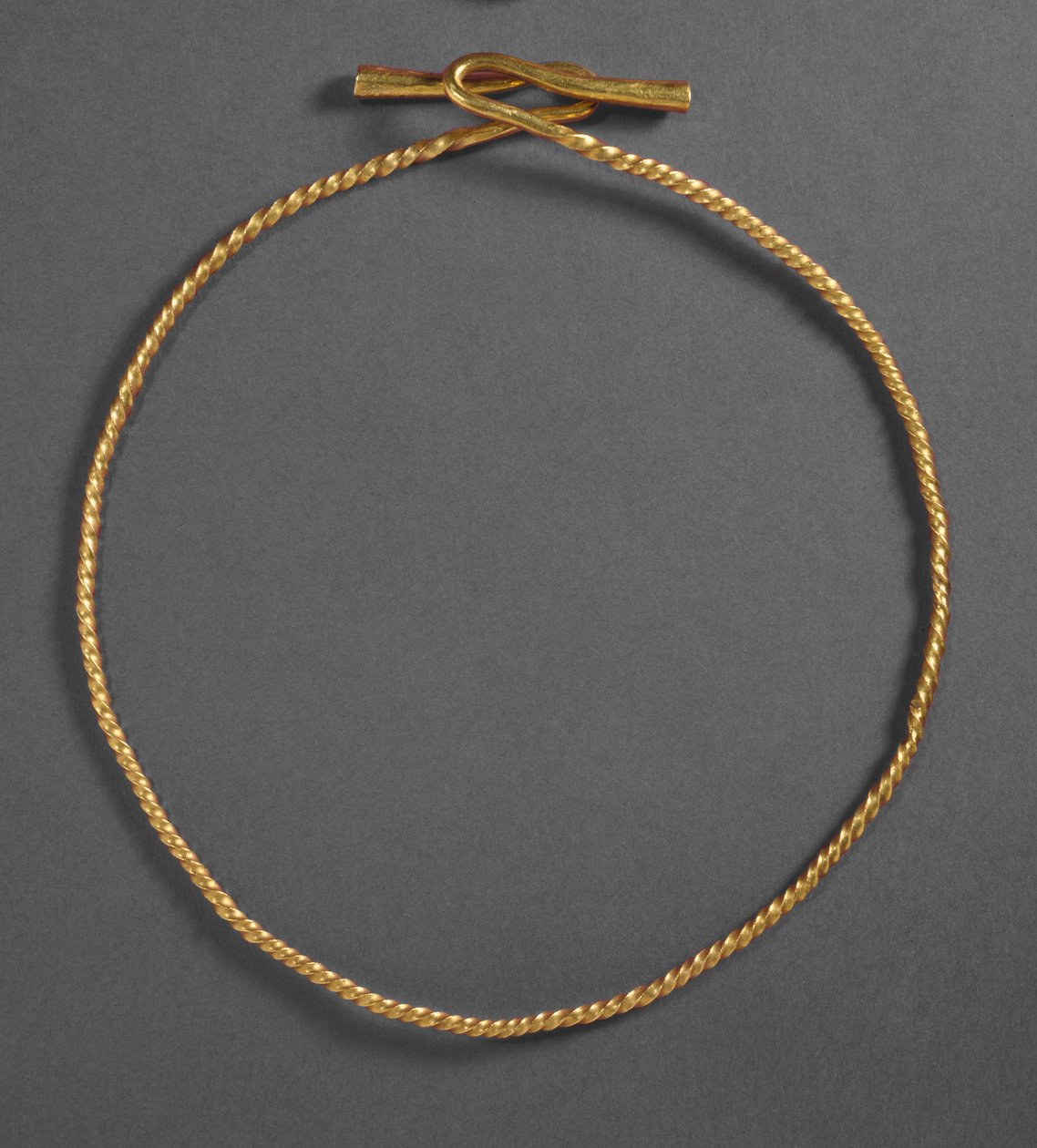 Náhrdelník z Fresn-la-Mere, Francie, zlato z doby bronzové od Bronze Age