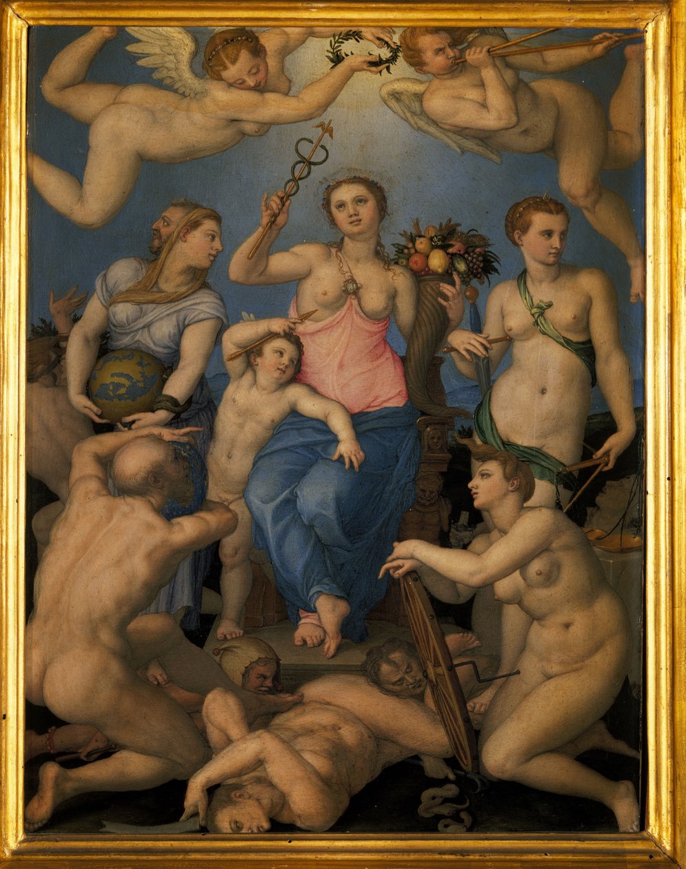 Alegorie štěstí od Bronzino