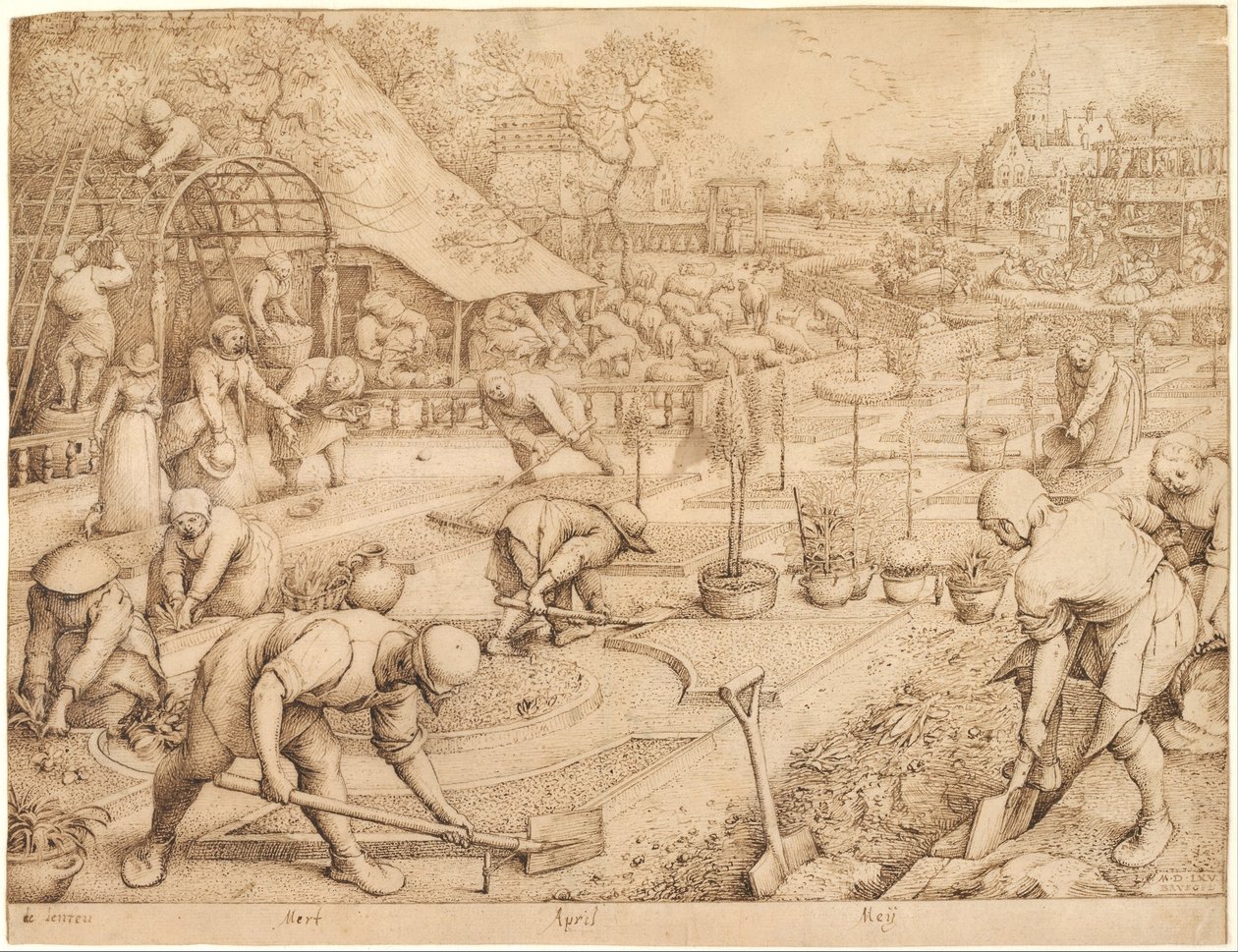 Jaro, 1565 od Bruegel