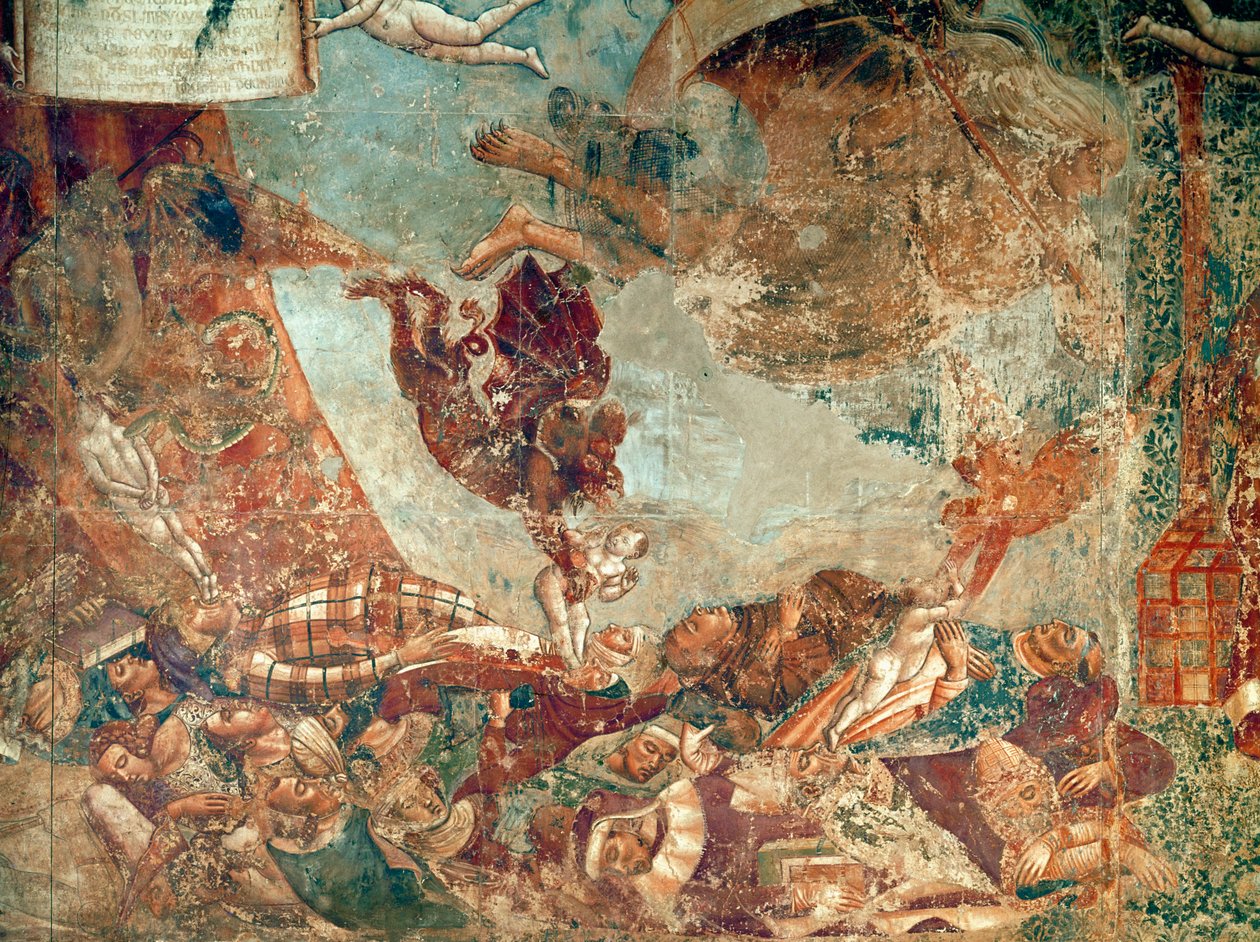 Triumph of Death, čerstvý ... (čerstvý) od Buonamico Buffalmacco
