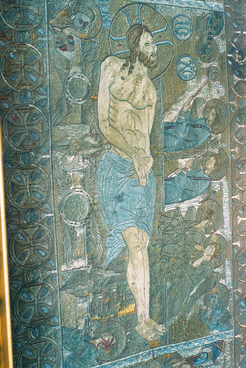 Epitaphios of Salonica (výšivka na tkanině) od Byzantine