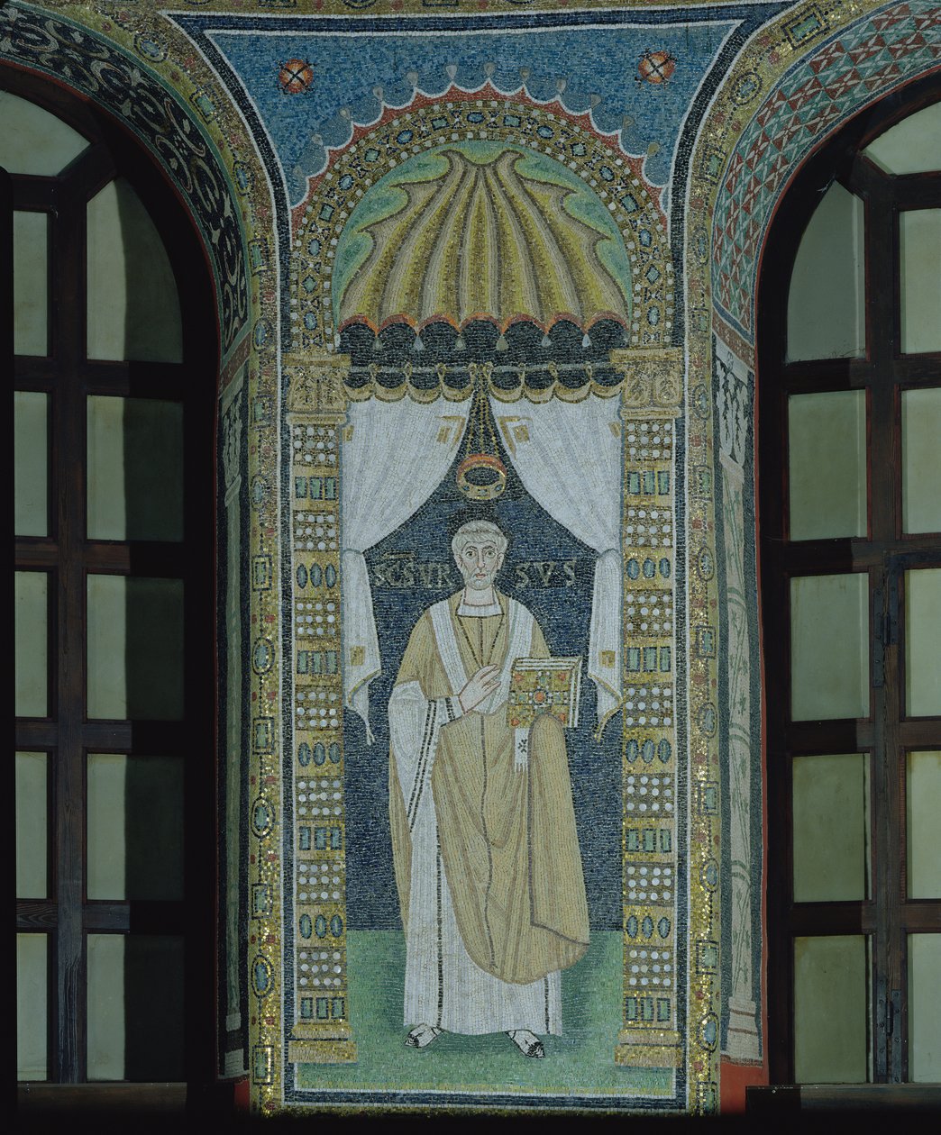 Orso, biskup z Ravenny (mozaika) od Byzantine School