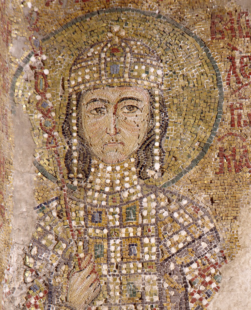 Alexios Komnenos v Hagia Sophia (mozaika) od Byzantine