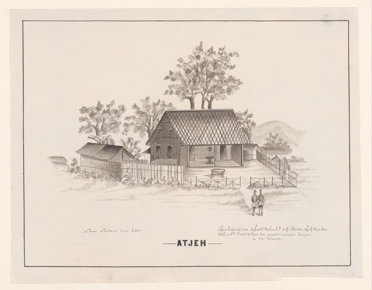 Aceh od C.D. Wulf (signed by artist)