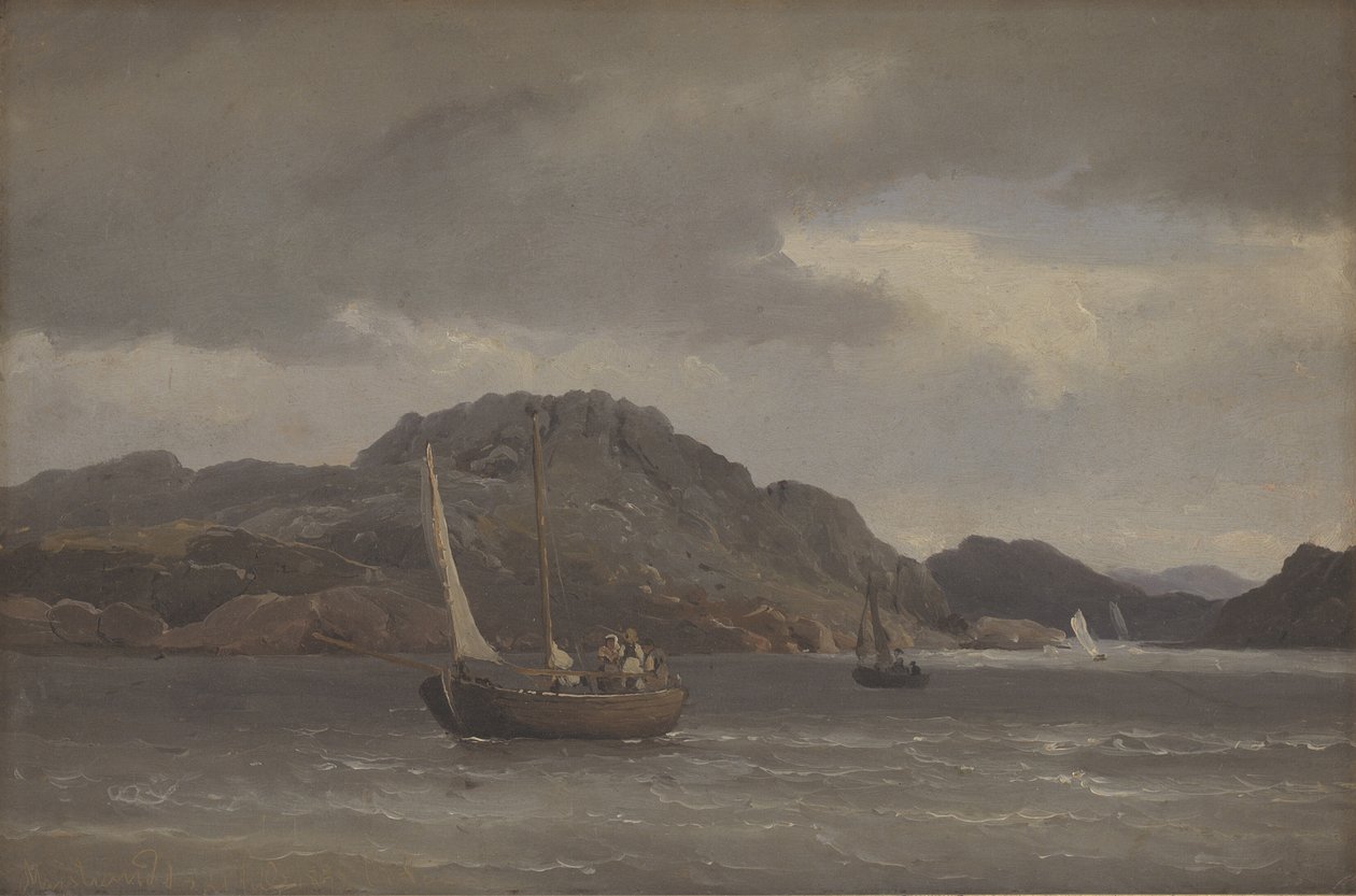Skerries v Marstrandu. Švédsko od C.F. Sørensen