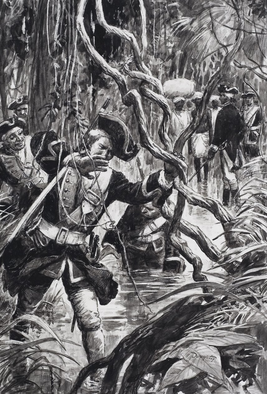 Clive of India (kvaš na papíře) od C.L. Doughty