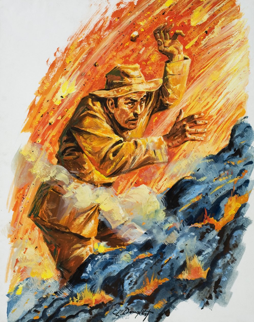 Do ohnivé pece (kvaš na papíře) od C.L. Doughty