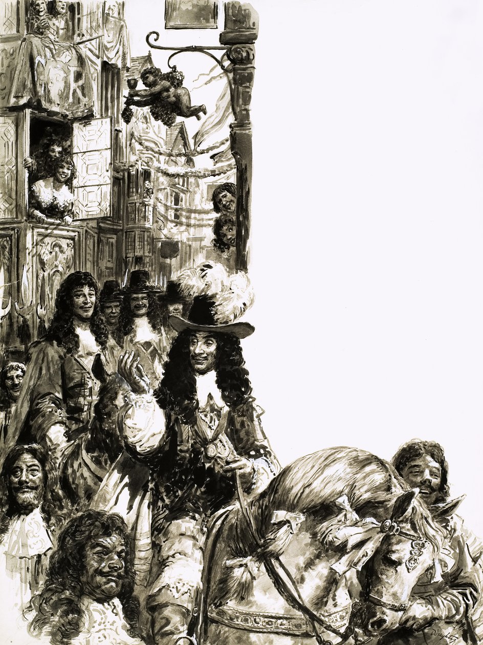 Mocní monarchové: Karel II. od C.L. Doughty