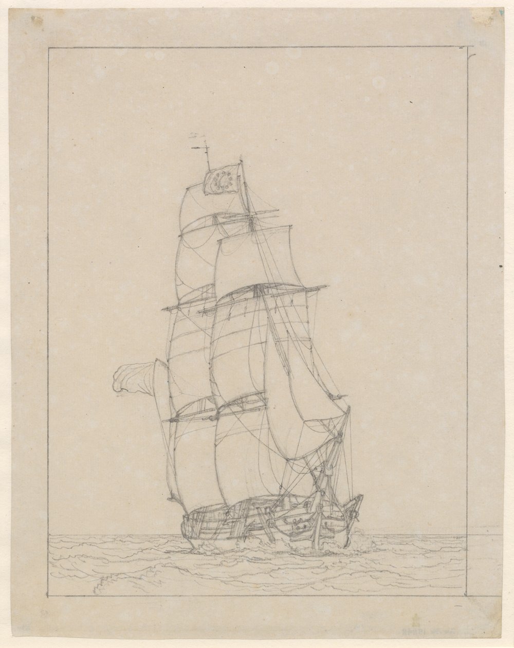 Brig od Christoffer Wilhelm Eckersberg
