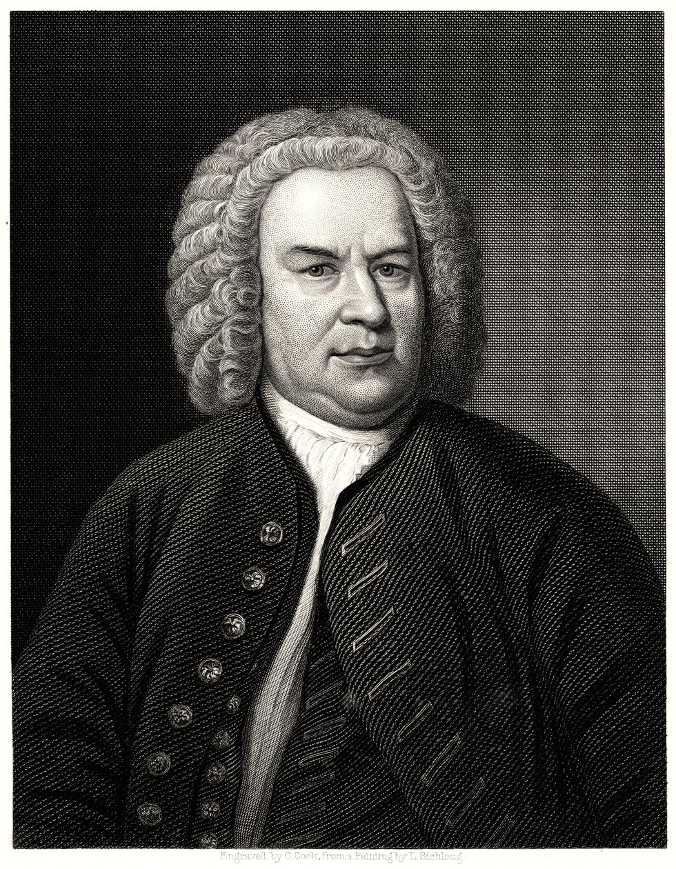 Johann Sebastian Bach, 19. století od C. Cook