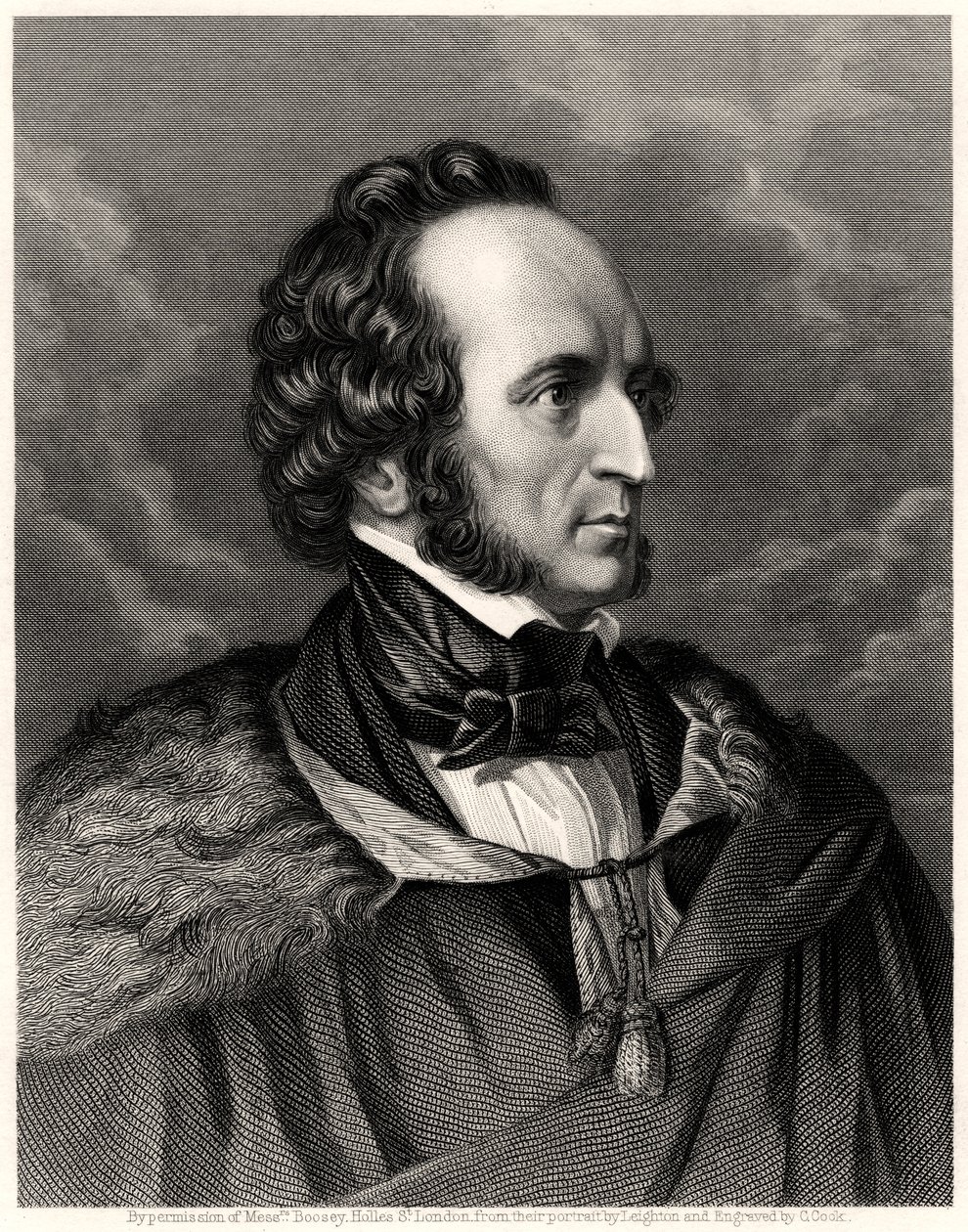 Mendelssohn, 19. století od C. Cook