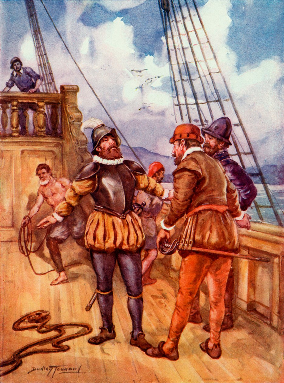 Ferdinand Magellan (tisk) od C. Dudley (after) Tennant