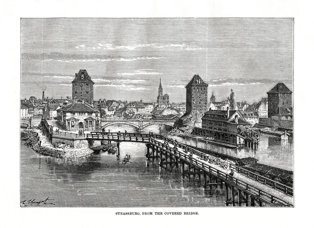 Štrasburk, Francie, 1879 od C. Laplante