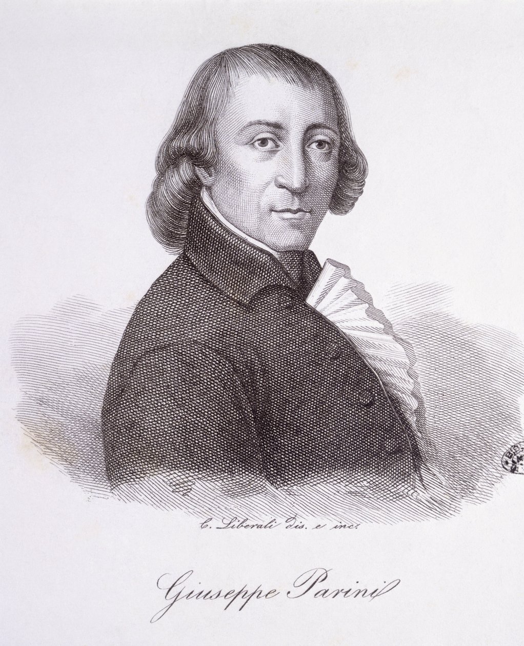 Giuseppe Parini (rytina) od C. Liberali