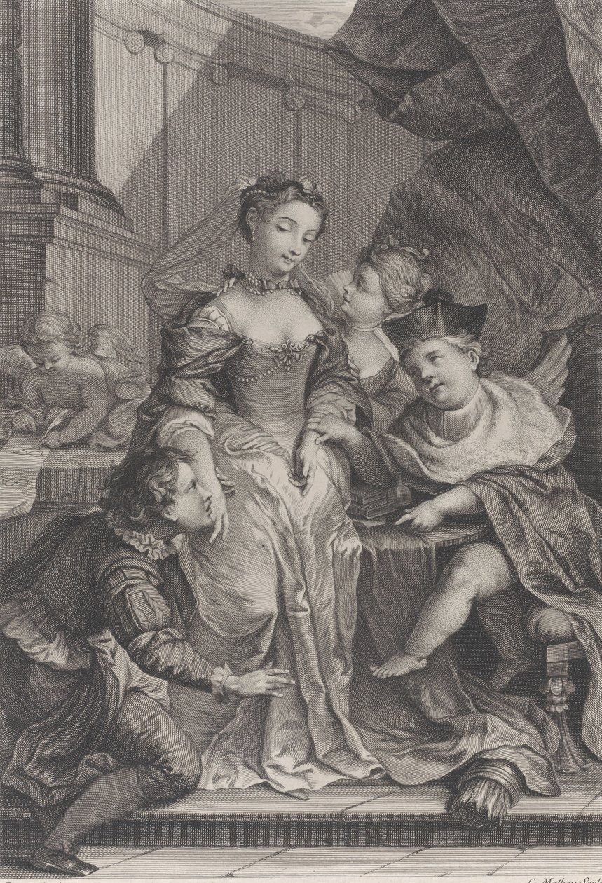Love Doctor Love Doctor, ca. 1730-50. od C. Mathey