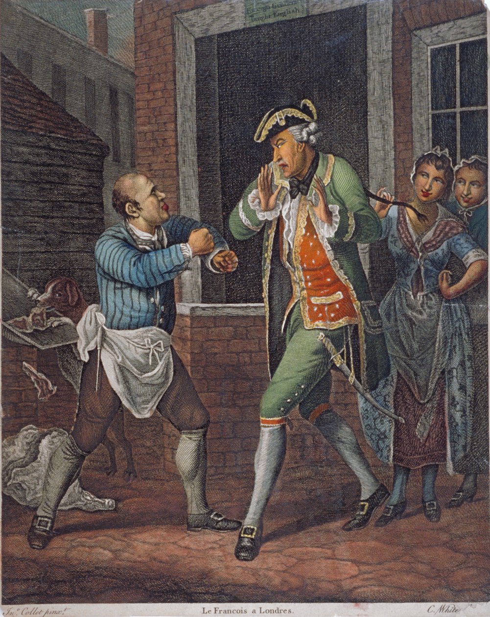 „Francois v Londýně“, 1770 od C White