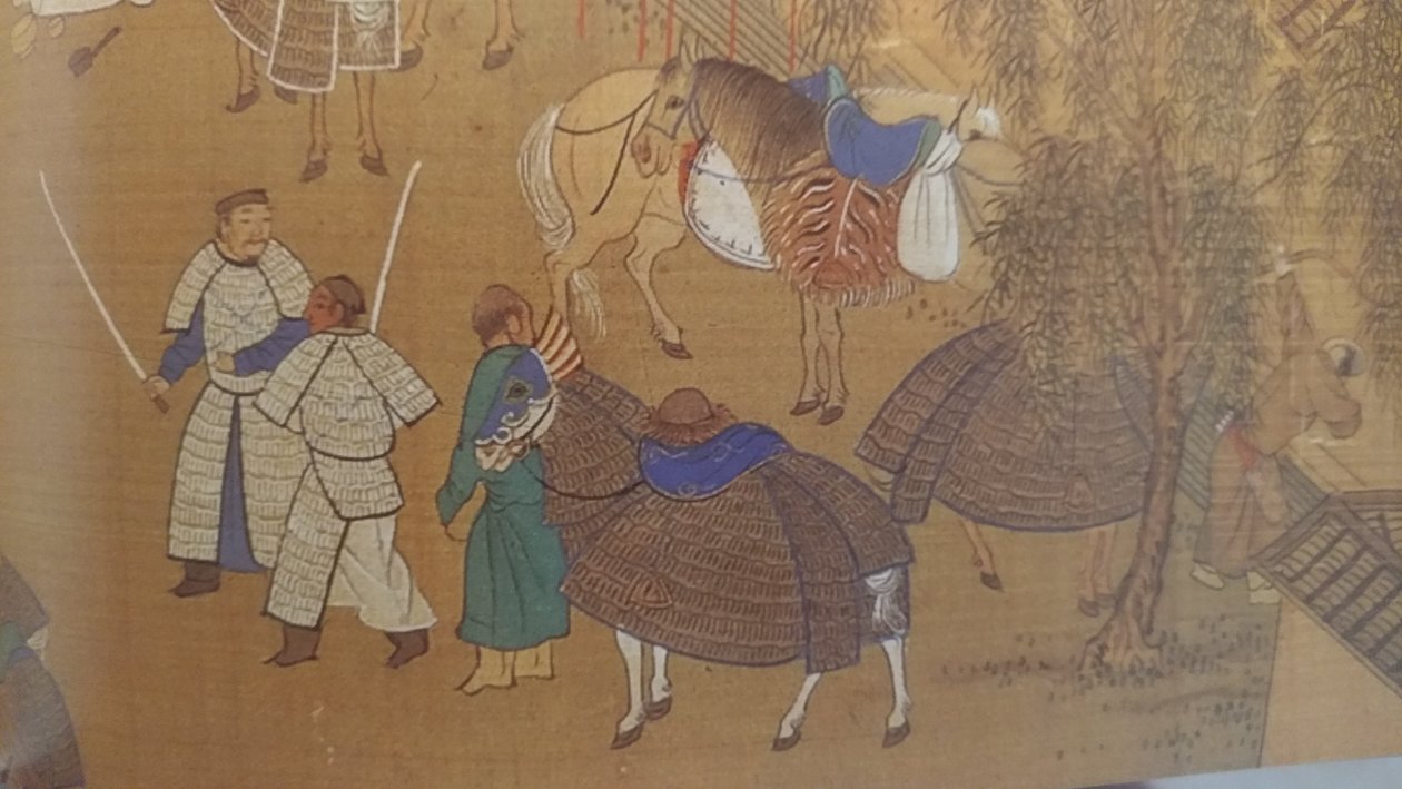 Ming zobrazení X ion GNU CAI wen kůže se vrací do své vlasti od Cai Wenji Returns to Her Homeland