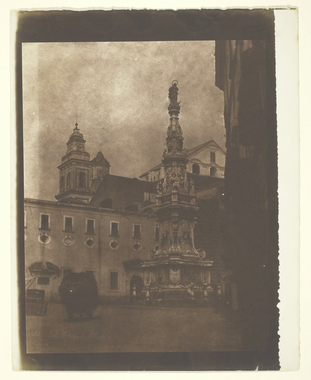 Slavný obelisk, Neapol, 1846. od Calvert Jones