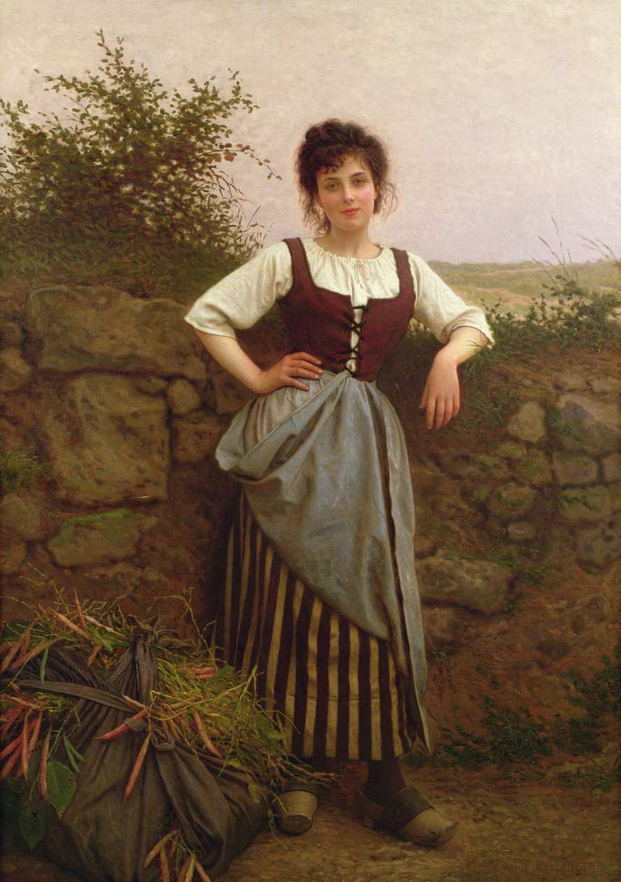 A Rest by the Wayside, c.1910 od Camille Felix Bellanger