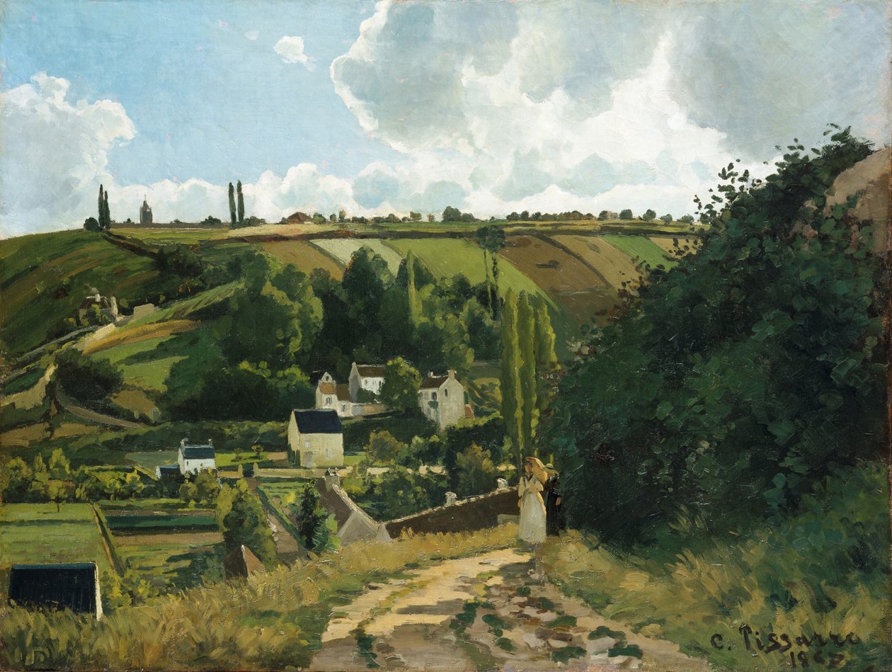 Jalais Hill od Camille Jacob Pissarro