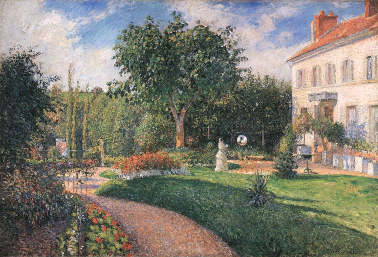 Mathurinsova zahrada, Pontoise od Camille Jacob Pissarro