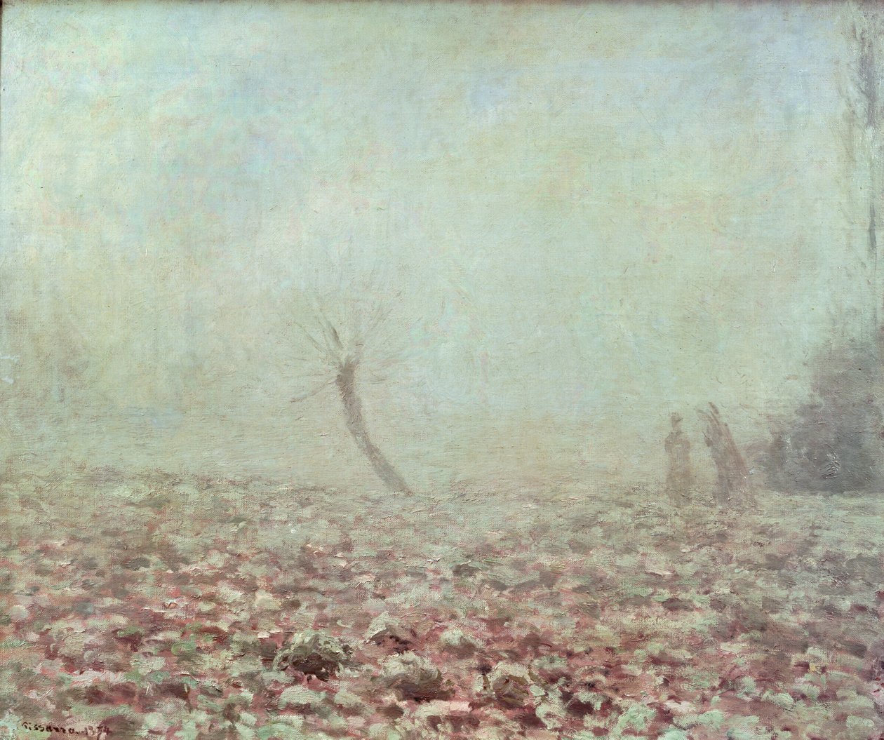 Krajina, 1874 od Camille Jacob Pissarro