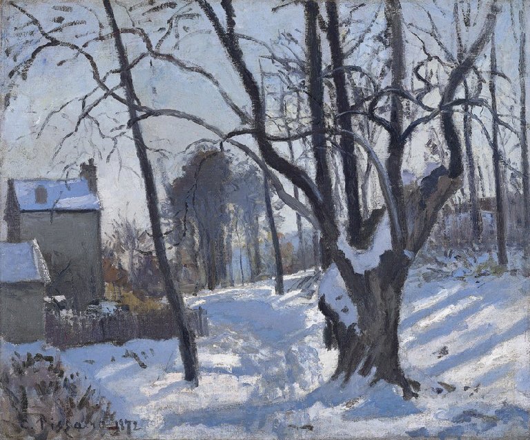Louveciennes od Camille Jacob Pissarro