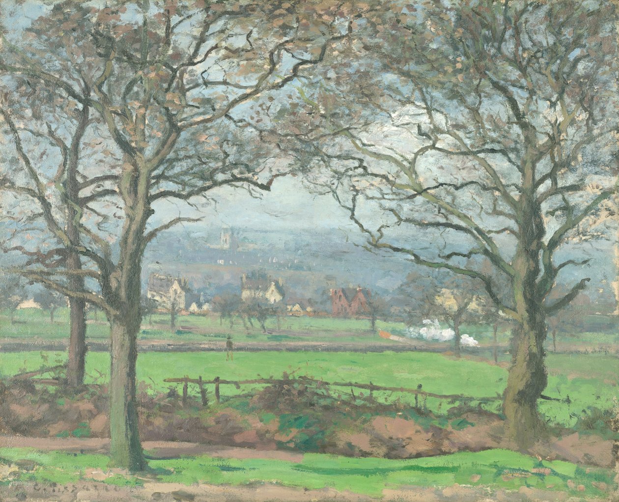 Blízko Sydenham Hill od Camille Jacob Pissarro