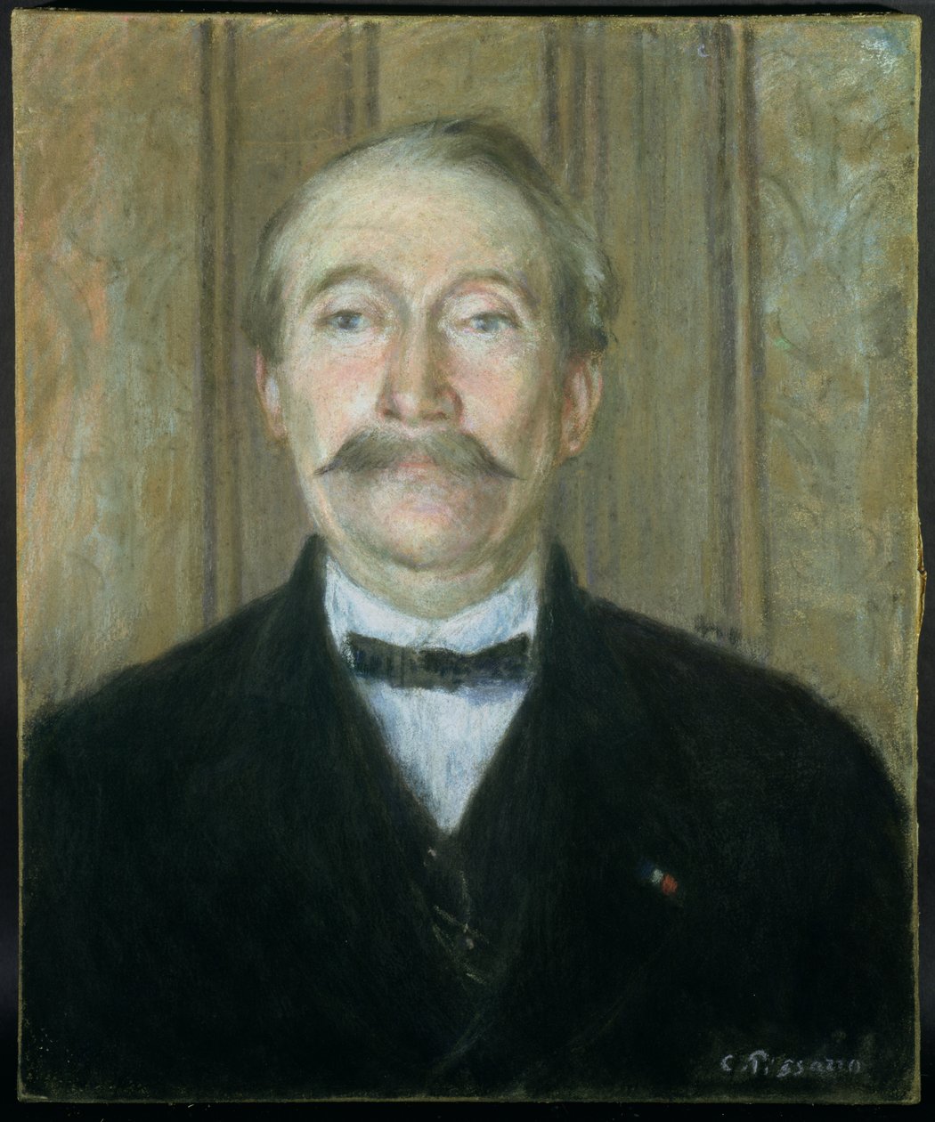 Portrét patriarchy (pastel na papíře) od Camille Jacob Pissarro