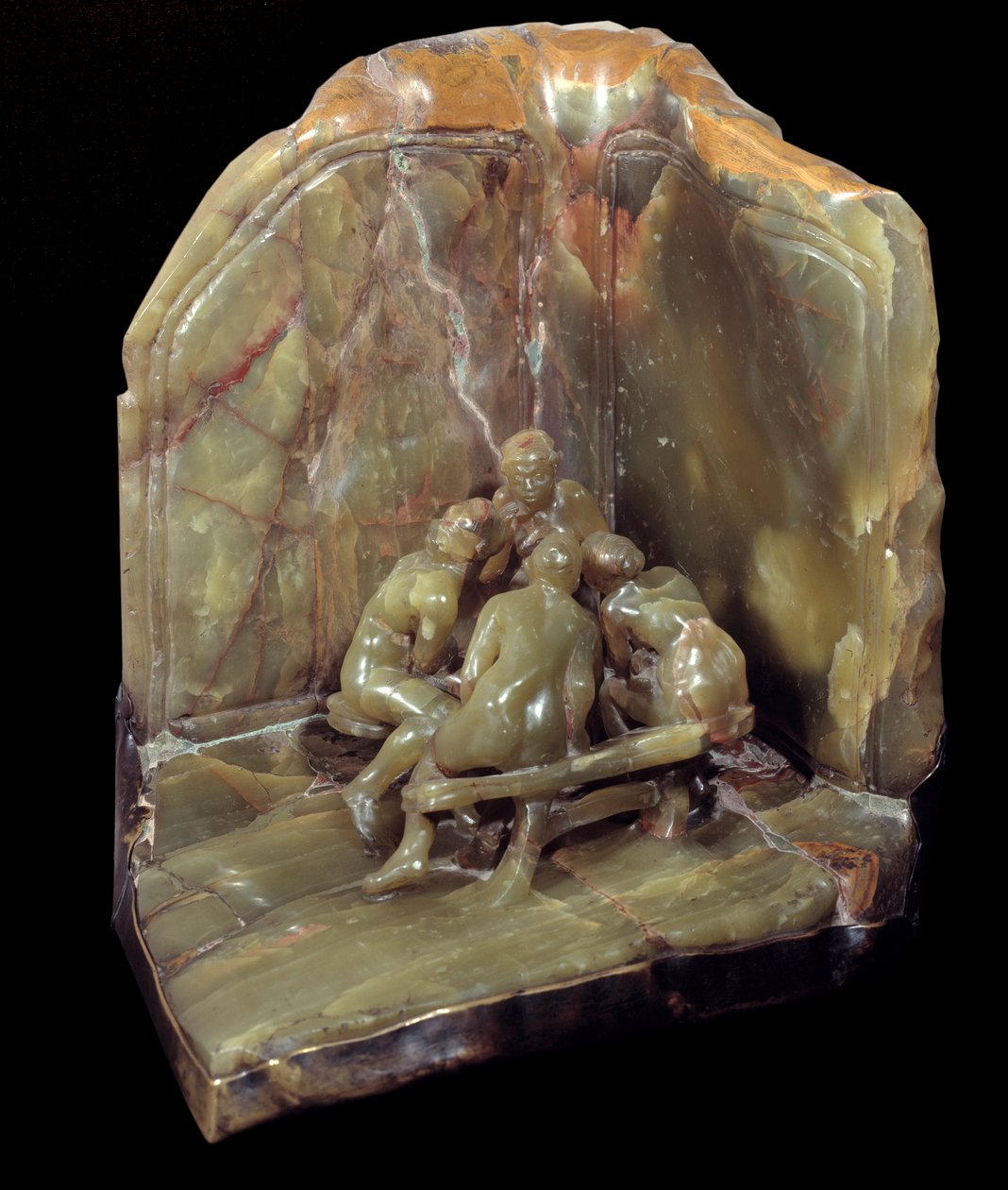 "seats" 1897 (bronz a onyx) od Camille Claudel