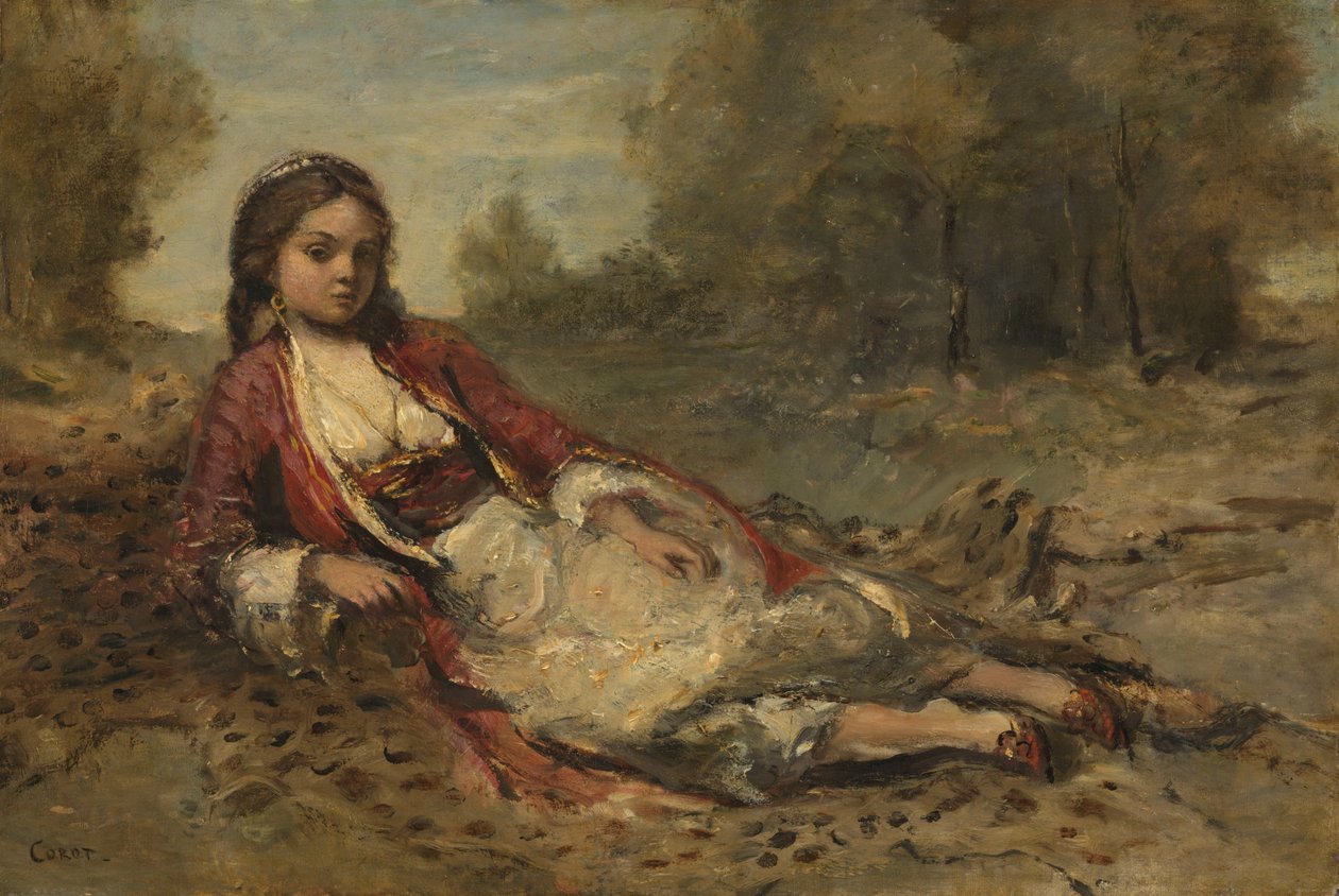 alžírský od Camille Corot