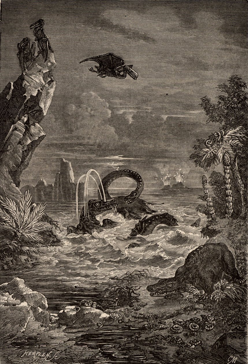 Země v době dinosaurů od Camille Flammarion