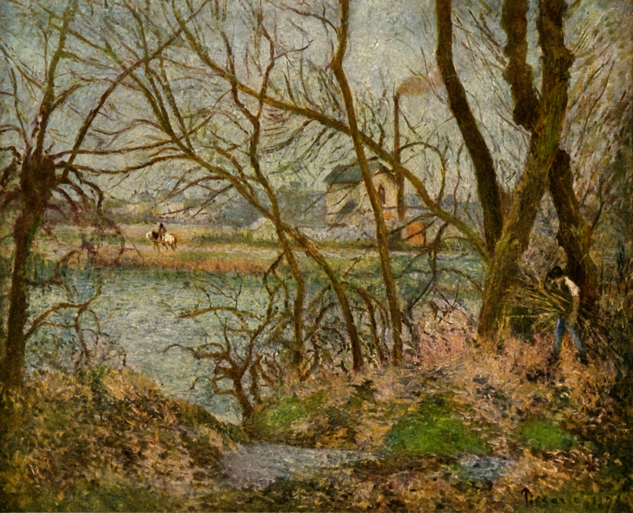 Dřevorubec, 1878, 1939. od Camille Jacob Pissarro