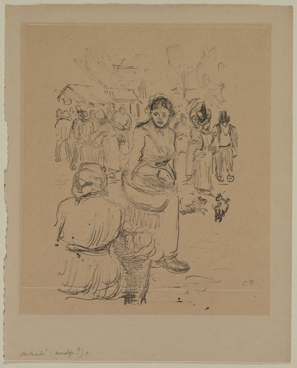 V obchodě od Camille Pissarro