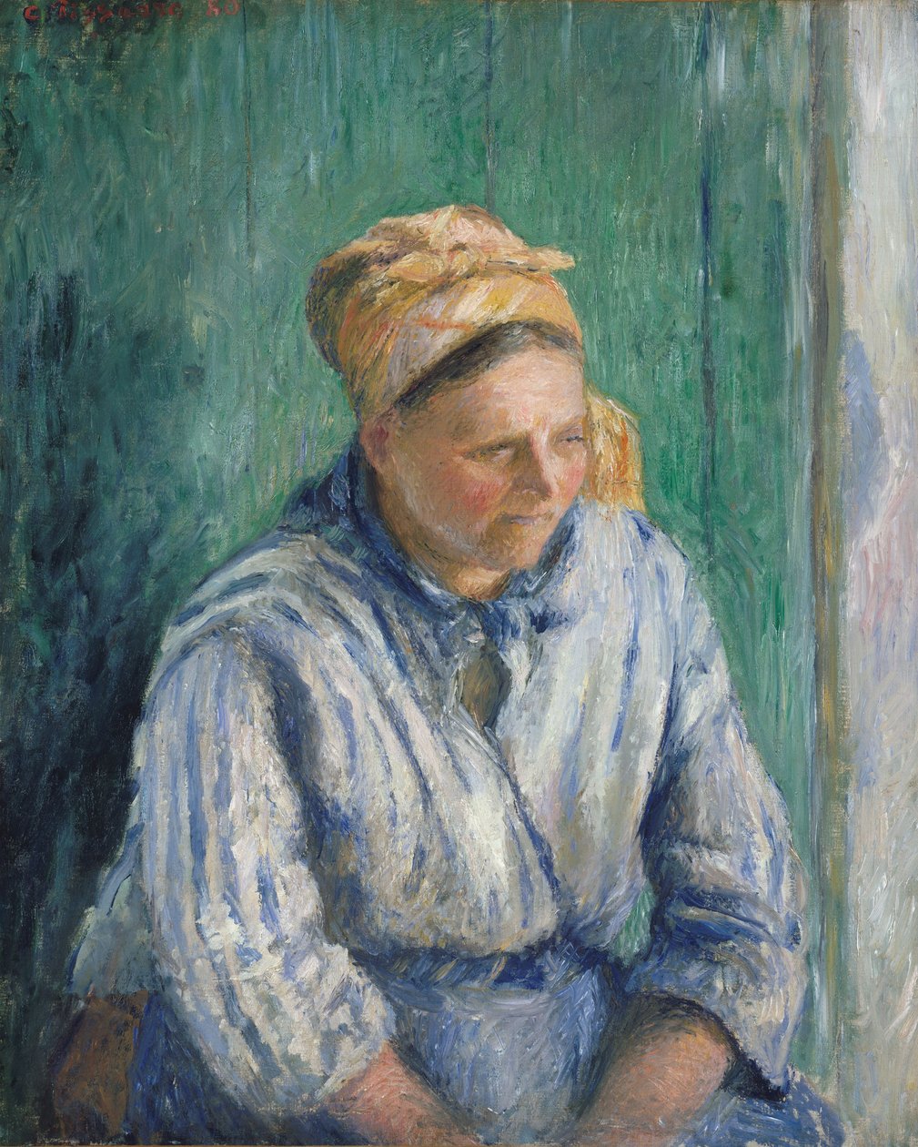 Pračka, studovat od Camille Jacob Pissarro