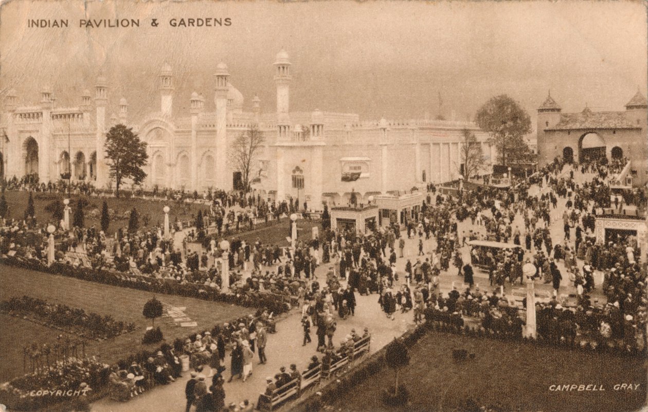 „Indický pavilon a zahrady“, c1925. od Campbell Gray