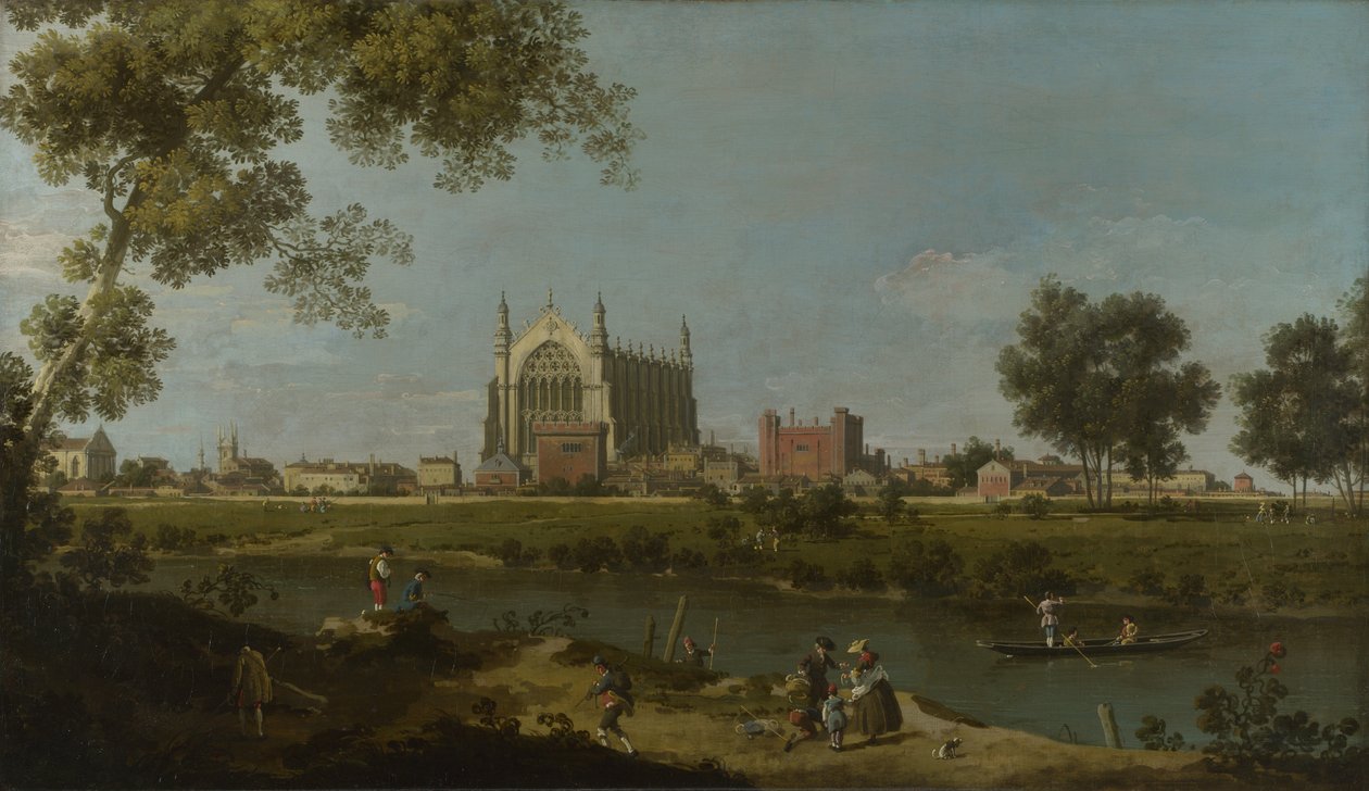 Eton College, c. 1754 od Giovanni Antonio Canal