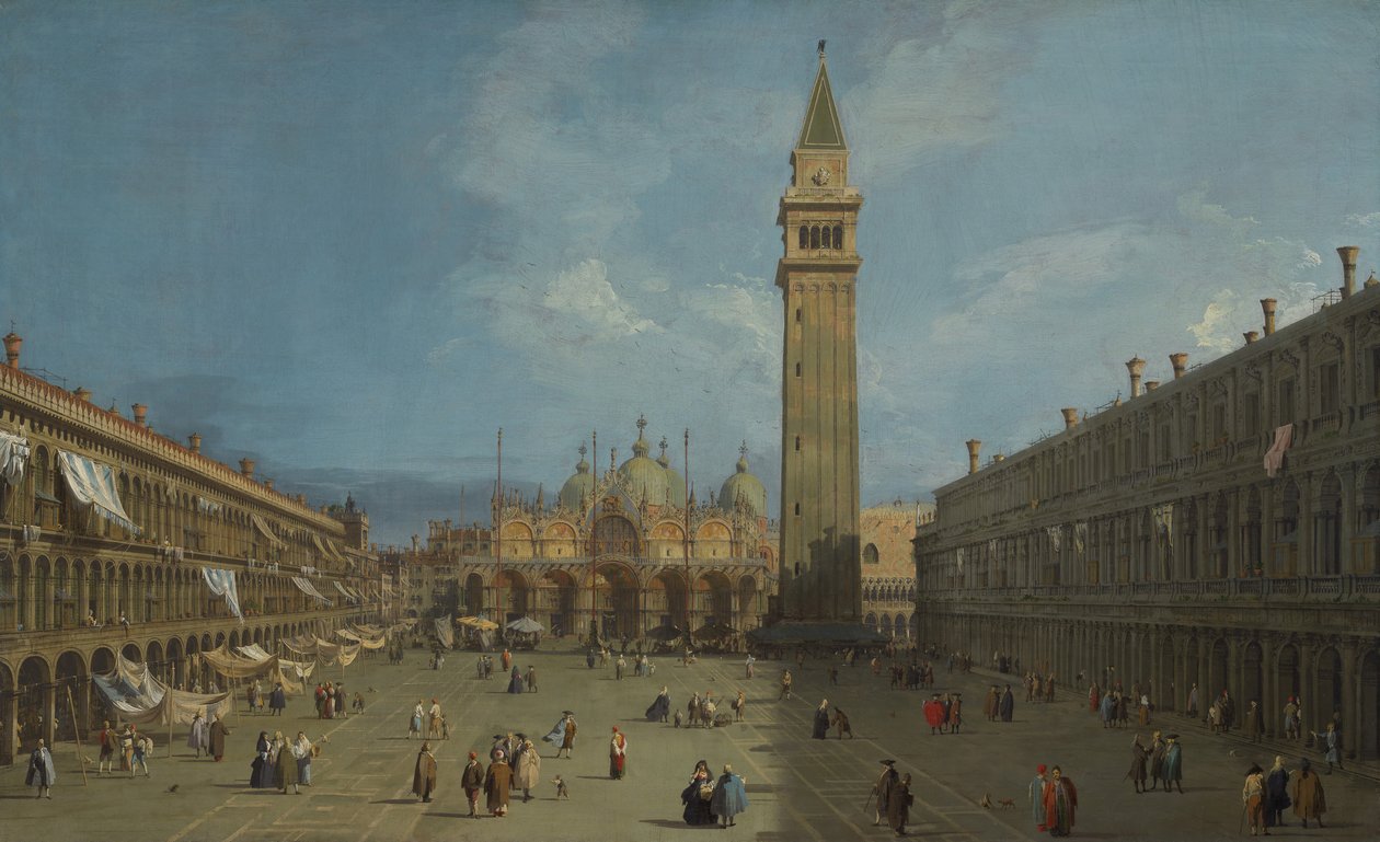 Piazza San Marco, konec 1720. od Giovanni Antonio Canal