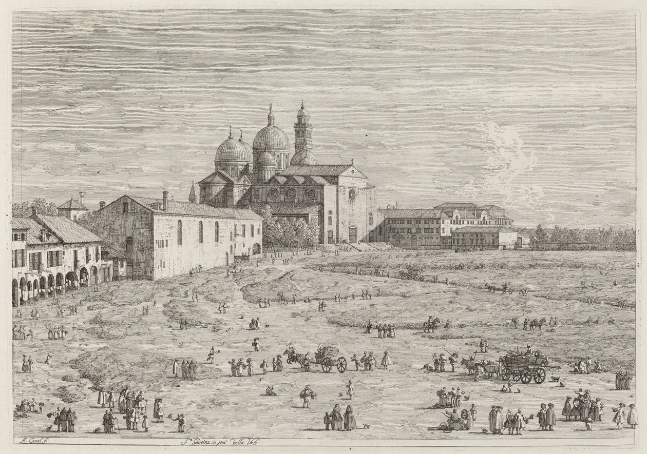 S. Giustina in pra della Vale, c. 17351746. od Canaletto