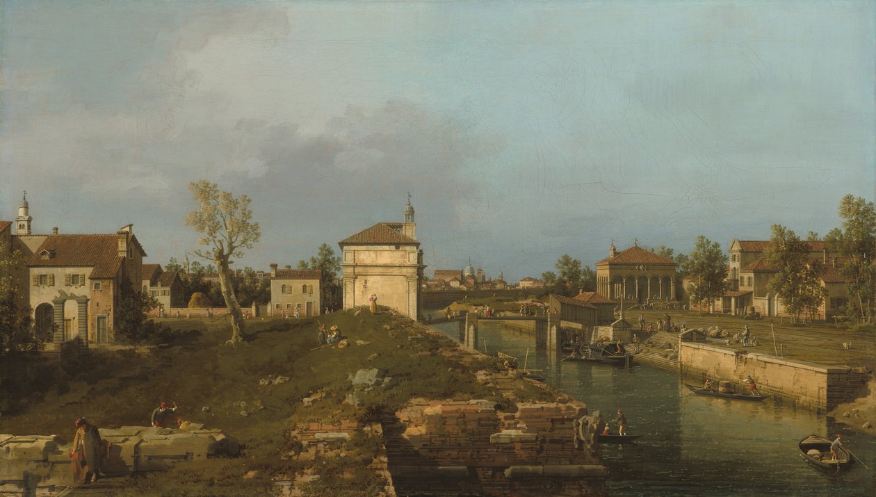 Porta Portello, Padova od Canaletto