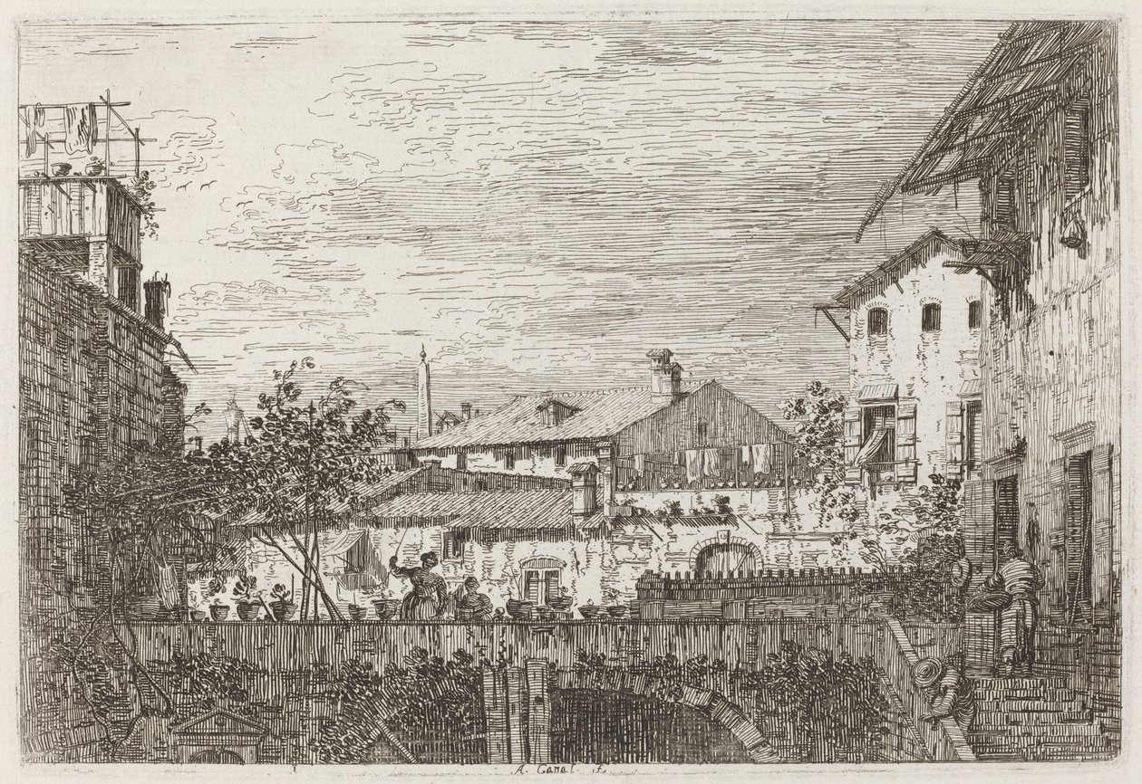 Terasa [vpravo dole] od Canaletto