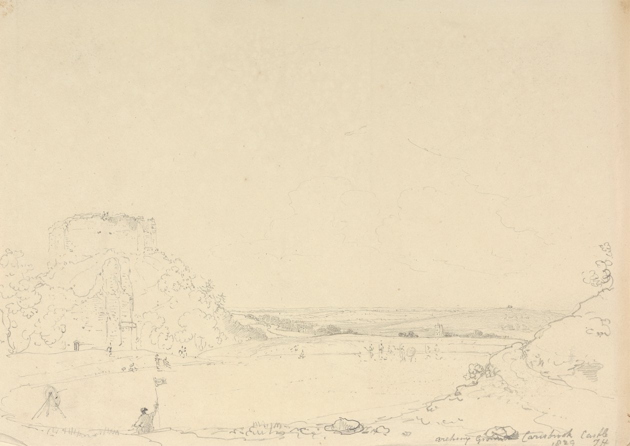 Archery Ground, Carisbrooke, Isle of Wight od Capt. Thomas Hastings
