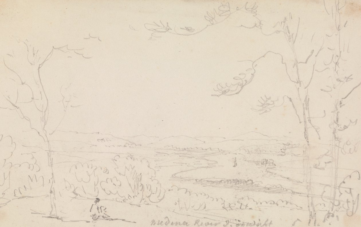 Řeka Medina, Isle of Wight od Capt. Thomas Hastings