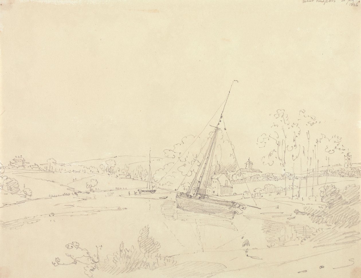 Poblíž Newportu, 30. července 1826 od Capt. Thomas Hastings