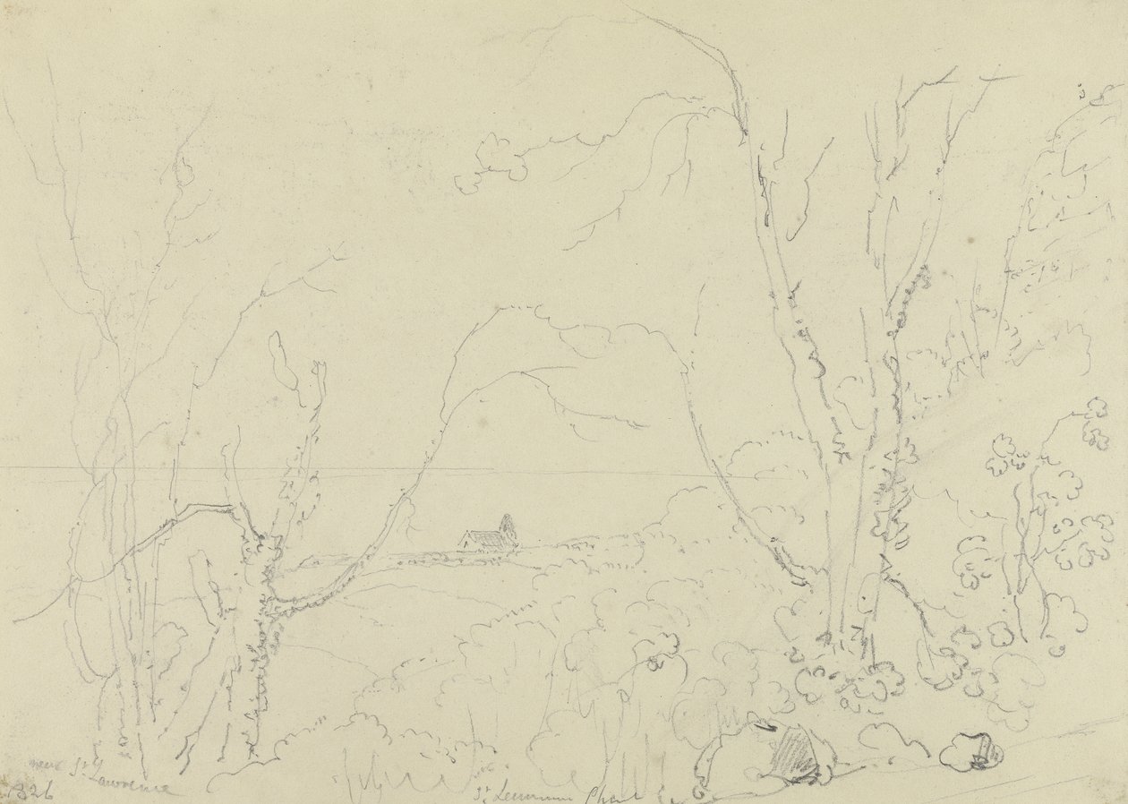 Poblíž Saint Lawrence, Isle of Wight od Capt. Thomas Hastings