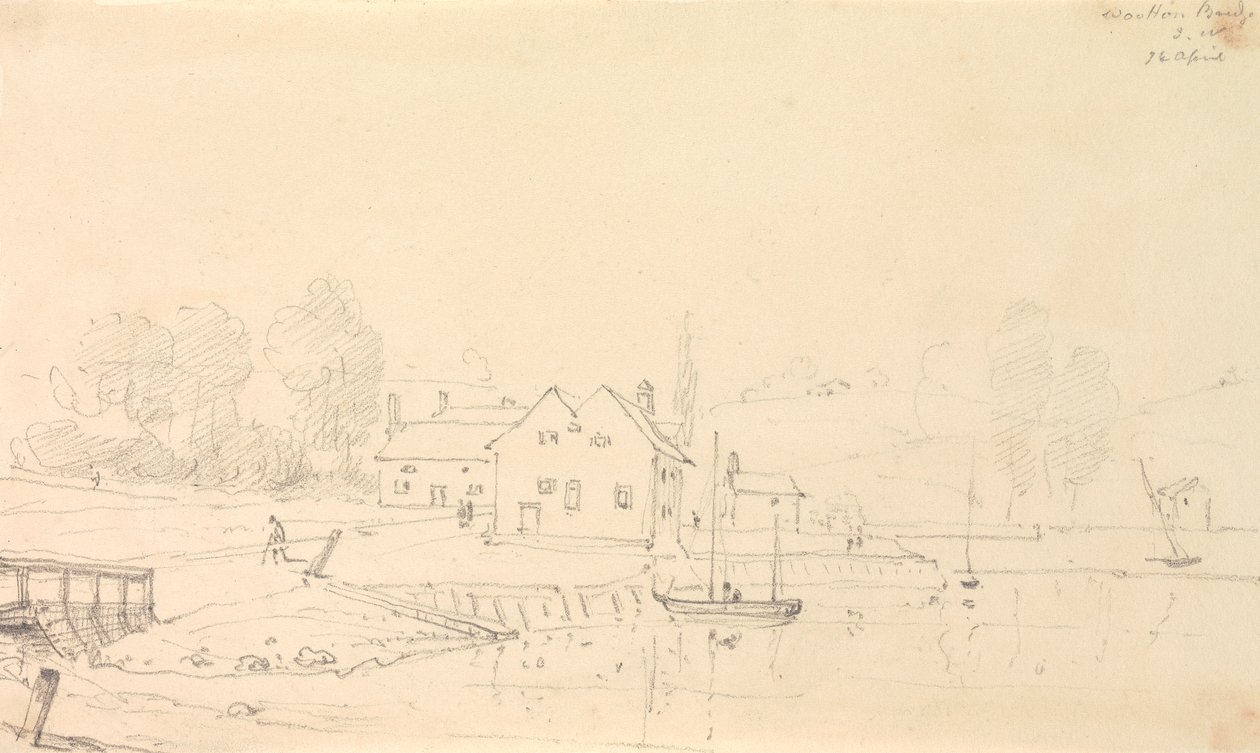Wootton Bridge, Isle of Wight od Capt. Thomas Hastings