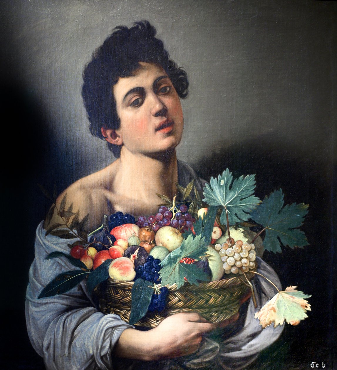 Chlapec s košíkem ovoce, Caravaggio od Michelangelo Merisi Caravaggio