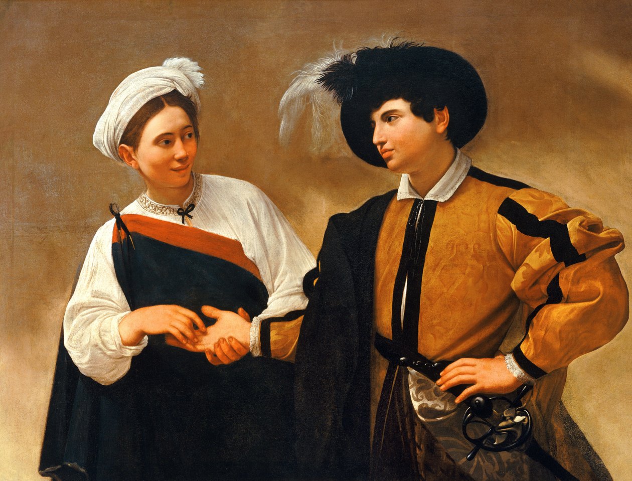 Věštec od Michelangelo Merisi Caravaggio